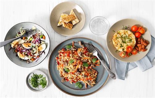 Die Diät Box  Frühstück, Mittagessen  und Abendessen inkl. Snack - 4 Wochen
